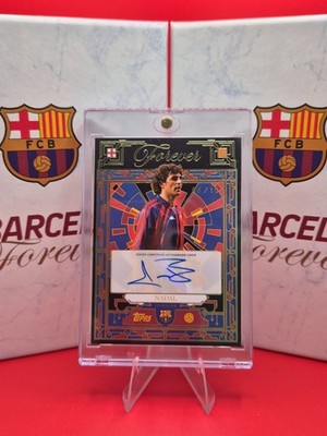 Topps FC Barcelona Forever Nadal Auto /10 Blaugrana Vault Autograph