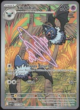 Swoobat 120/086 White Flare Holo Illustration Rare NM English on eBay