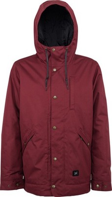 L1 Prescott Insulated Snowboard Jacket Mens Size Large Oxblood New