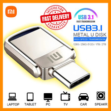 USB 3.0 Metal Flash Drive 512GB 1TB 2TB High Speed Memory Waterproof U Disk