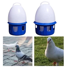 Pigeon Waterer Drinker Feeder Automatic Bird Water Dispenser for Canary Dove