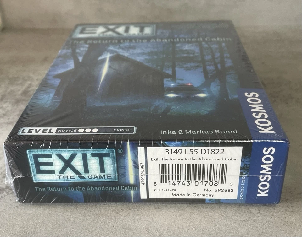 EXIT: The Game – The Return to the Abandoned Cabin (2022) Escape Room Board Game - Image 3 of 4