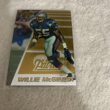 1996 Bowman Best Willie McGinest #44 New England Patriots