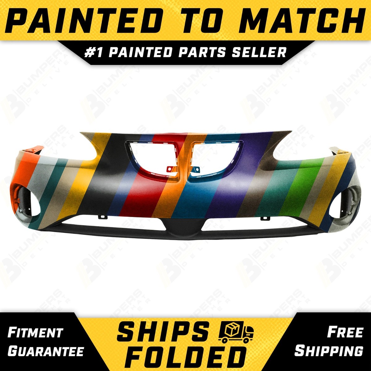 NEW Painted To Match - Front Bumper Replacement for 2004-2008