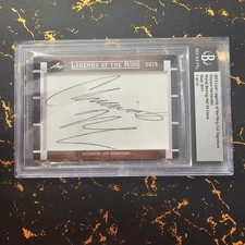 2013 Leaf Legends of the Rings Cut Signature 1/13 Genaro Hernandez Boxing
