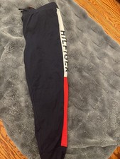 Tommy Hilfiger women  s sweatpants size large color blue