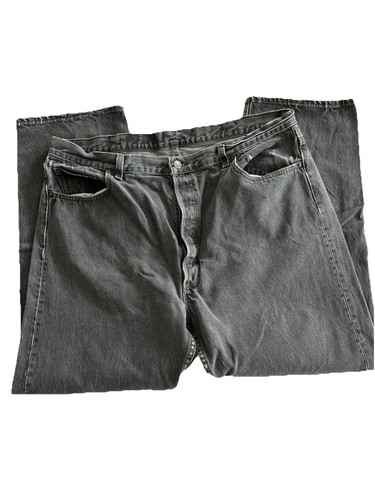 JEANS LEVI'S 501 VINTAGE - COUPE REGULAR DROITE - TAILLE 50 (W42 L30) - FAIT EN ÉGYPTE