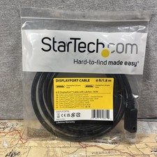 Brand NEW 6 ft/1.8m StarTech DisplayPort to DisplayPort Computer Video Cable