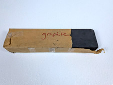Graphite Block Ingot Rectangle Graphite Electrode Plate 10 7/8" x 2 5/8" x 1 5/8