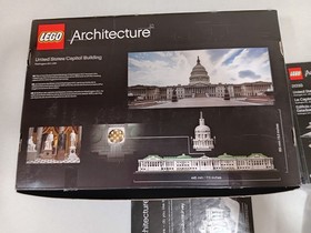 LEGO ARCHITECTURE: United States Capitol Building (21030) Complete