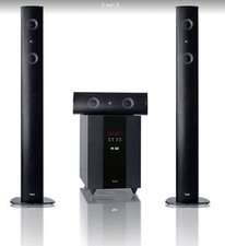 Teufel Heimkino Anlage 5.1 Fähig Subwoofer Surround System LT2+R Schwarz TOP