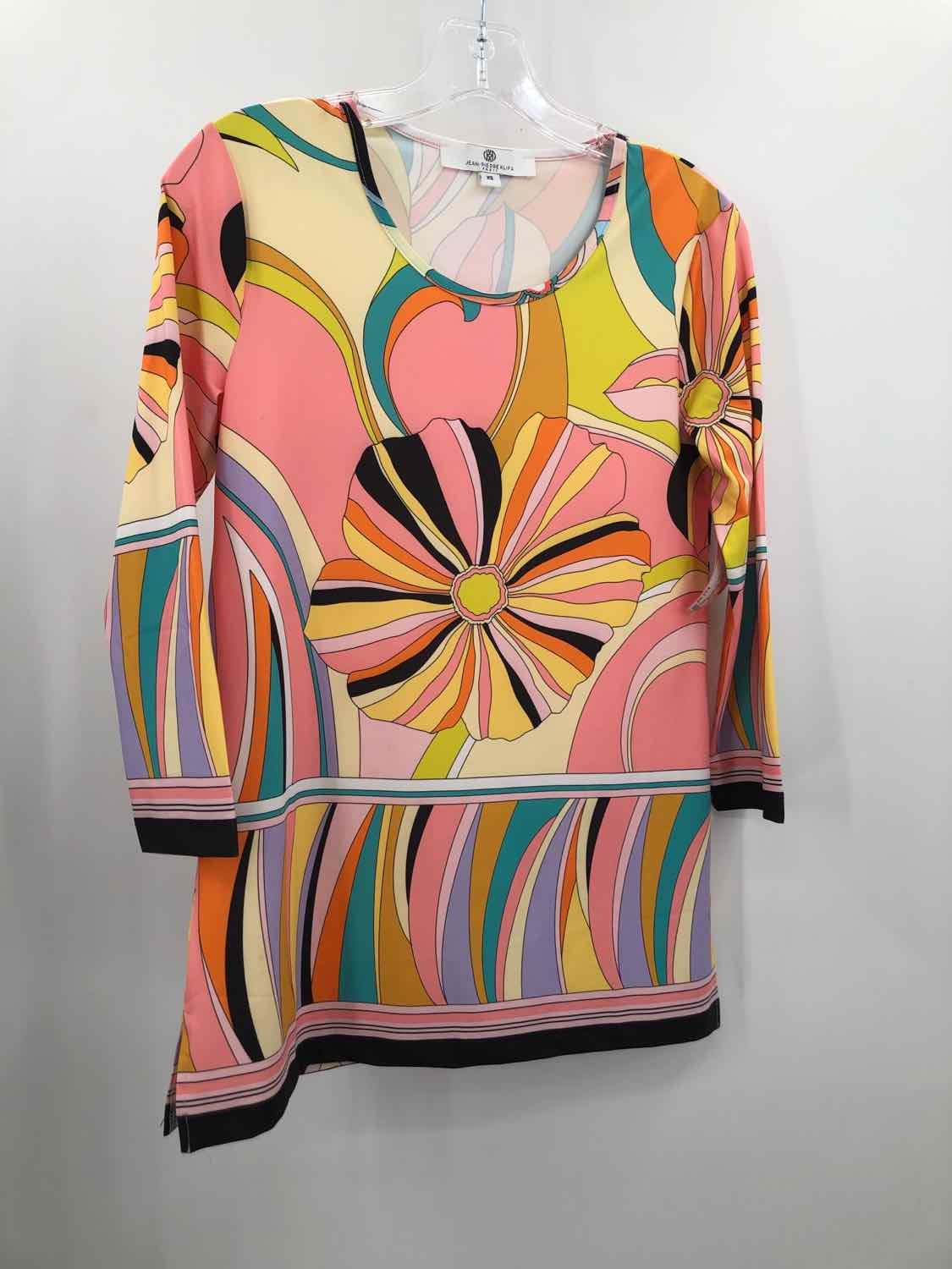 Pre-Owned Jean-Pierre Klifa Yellow Size XS 3/4 Sleeve Blouse