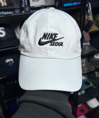 SEOULオリンピックコレクション Nike Seoul White Limited Edition Hat Ball Cap Heritage 86 Olympic