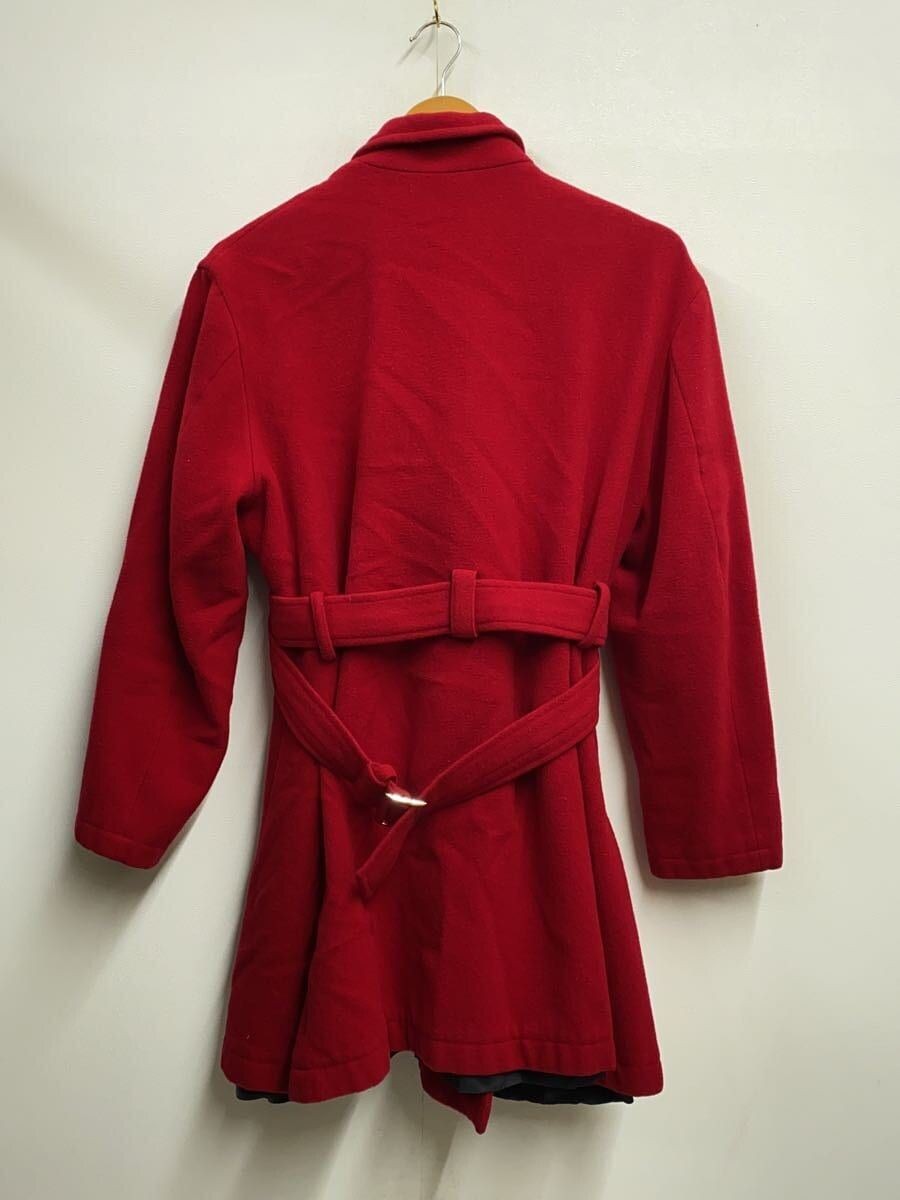 ALTRA Cappotto YOHJI YAMAMOTO altri anni 00 lana rosso tinta unita
