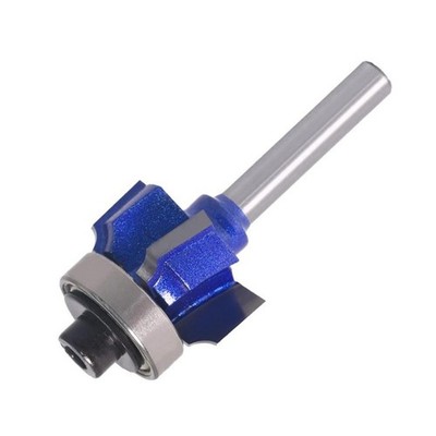 R1 R2 R3 Woodworking Milling Cutter 4 Teeth Router Bit 6mm Shank Edge Trimmer