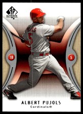 2007 Upper Deck SP Authentic Albert Pujols St. Louis Cardinals #46