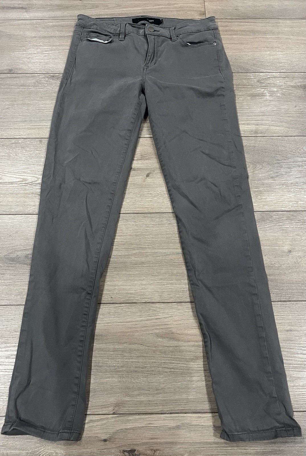 Calvin Klein Women’s Gray Jeans Size 6 Mid Rise Ankle Skinny