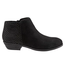 Softwalk Rocklin S1457-030 Womens Black Narrow Ankle & Booties Boots