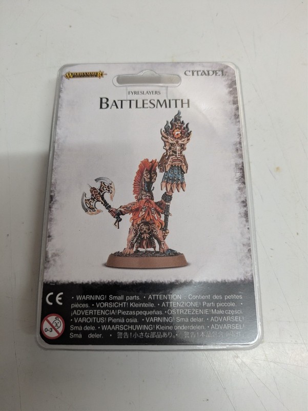 Fyreslayers Battlesmith. Age of Sigmar. Warhammer