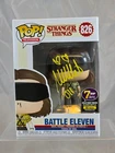 Funko Pop STRANGER THINGS Battle Eleven #826 Millie Bobby Brown Signed Autograph