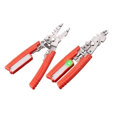 Space Saving Voltage Testing Electrician Plier Tool With Comfortable Grip Handle