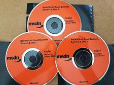 Microsoft BackOffice Small Business Server Version 4.5 w/ Product Key License