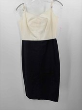 Pre-Owned Banana Republic Navy Size 6 Knee Length Sleeveless Dress