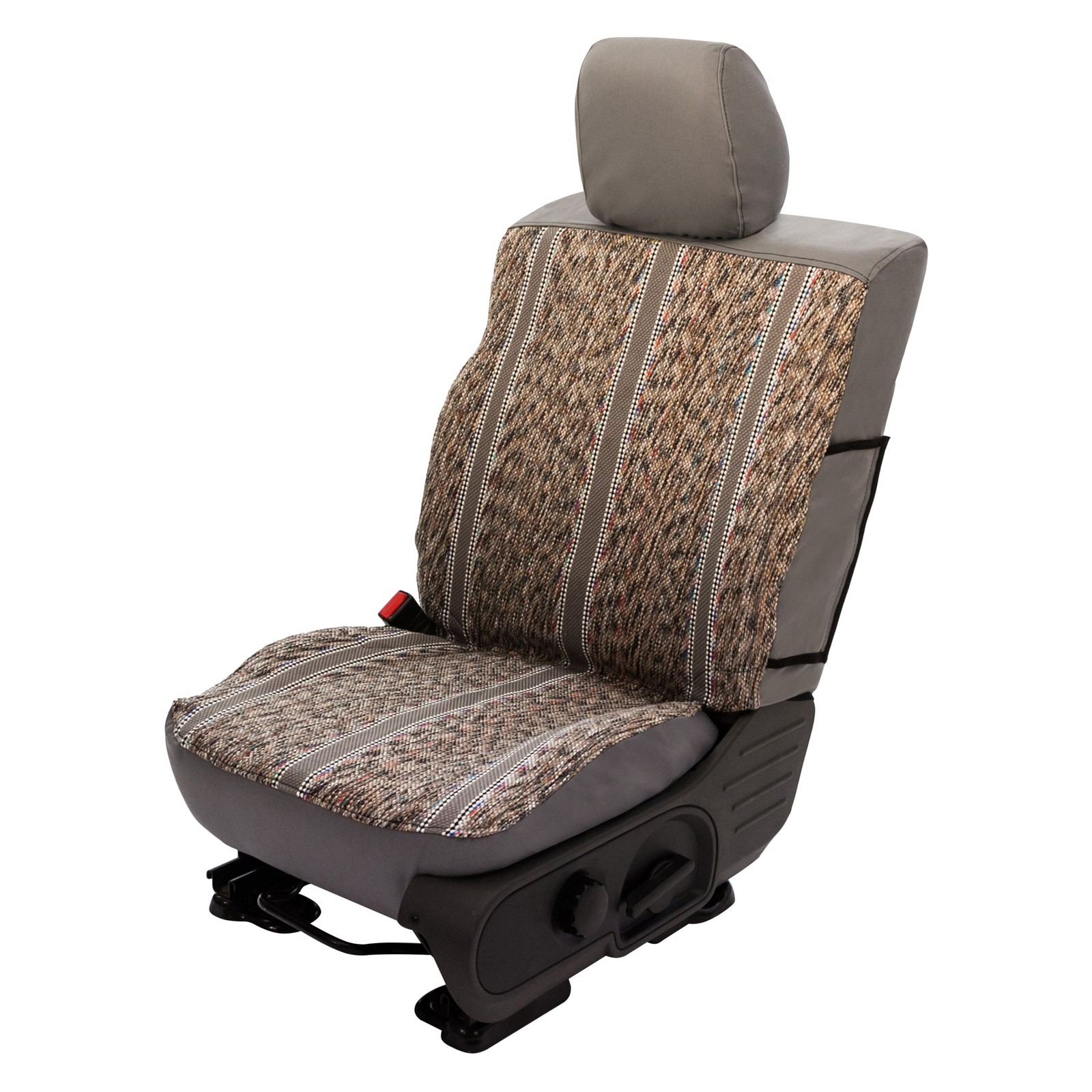 For Kia Rio 03-04 Saddleman Saddle Blanket 1st Row Gray Custom Seat Covers