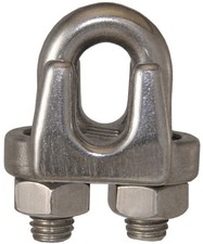 1/2" Stainless Steel Malleable Wire Rope Clips (50-Pack)