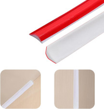 6m White Self Adhesive Quadrant Trim 12x9mm Skirting Board Edge Strip Flooring