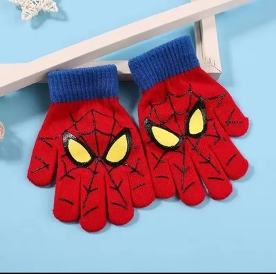 Kinder Winter Handschuhe Spiderman Motiv Warm 5-10 Jahre