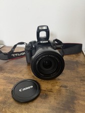Canon EOS 550D DSLR + Canon 18-200mm Lens & Sd Card & Bag