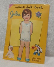 Vintage Cut Out Paper Doll Book "Julie"