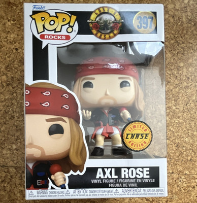 Funko Pop! Rocks Guns N' Roses Axl Rose #397 Vinylfigur Chase