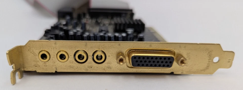 Creative X-Fi Fatal1ty Edition Sound Card SB0460 w/ SB0250 5.25" Front I/O Panel - Image 3 of 4