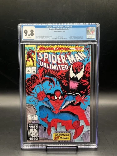 Spider-Man Unlimited #1 (Marvel Comics May 1993) CGC Graded 9.8 White Pages