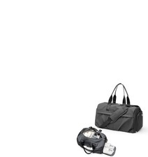 Gym Duffle Bag with Shoe Compartment for Women Men Sports Workout Carry on We...