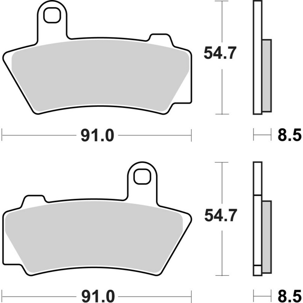 Brembo Sintered Brake Pads 07BB41SP For Motorcycle Parts Accessories