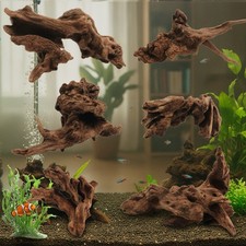 6PCS Natural Driftwood 3"-6" for Aquariums  Reptile Tanks - Unique Decor