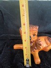 Vintage mid century Beautiful Hand made and painted lion 9x5 .26 oz  — photo 8