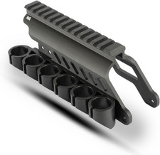 Side Saddle Shotgun Shell Holder V2  Compatible with Mossberg 590/Shockwave Ser