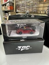Porsche Rwb 964 Chrome Red Carbon Fiber 164 Diecast Car Model By Tpc