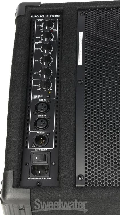 Monitor de piso activo Behringer Eurolive F1220D 250W 12 pulgadas Foto 4 de 4