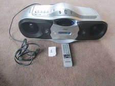 Sony CFD-F10 CD Radio Cassette Recorder Boombox w/ Remote Control 100% Working 1