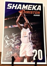 PHOENIX MERCURY Shameka Christon SIGNED Photo WNBA