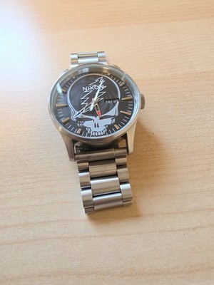 Nixon Grateful Dead The Sentry Men's Watch A1339-180-00 Stainless Steel