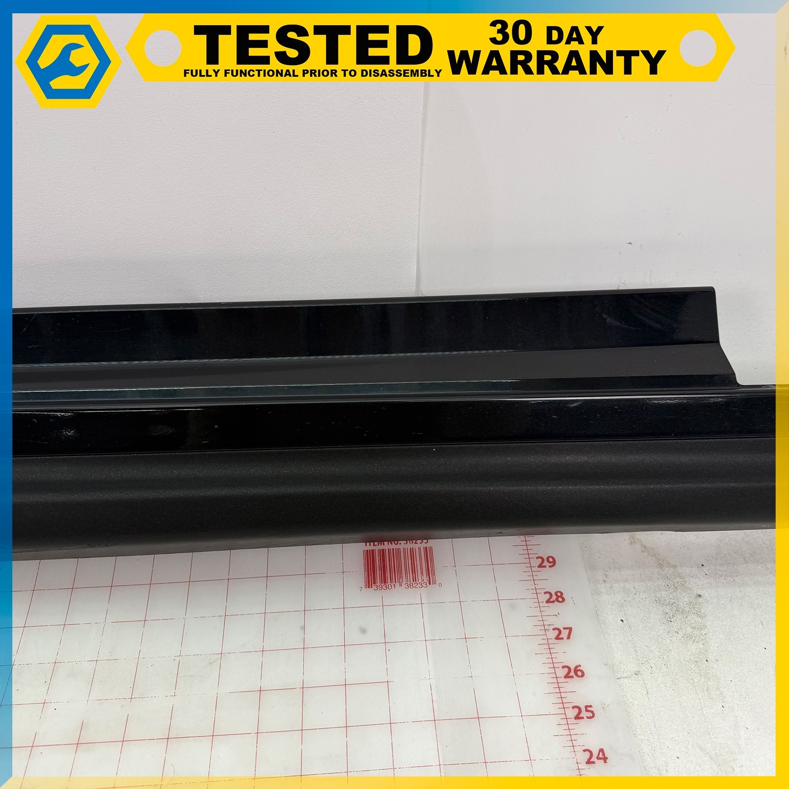 14-24 MASERATI GHIBLI RIGHT PASSENGER SIDE SKIRT ROCKER PANEL MOLDING BLACK OEM