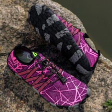 Womens Water Shoes Barefoot Skin Quick-Dry Aqua Beach Swim Water Sports Vacation