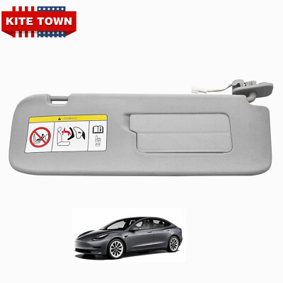 Sun Visor RH Passenger Side For Tesla Model 3 / Model Y 2017-20 For 1088738-01-I