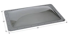 Icon Technologies Limited Rv Skylight, Sl1830s, Smoke